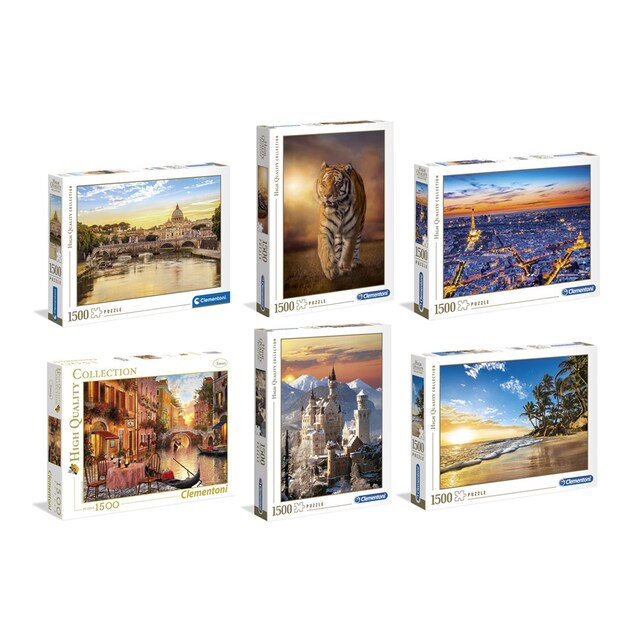 Puzzle para crear 1500 piezas