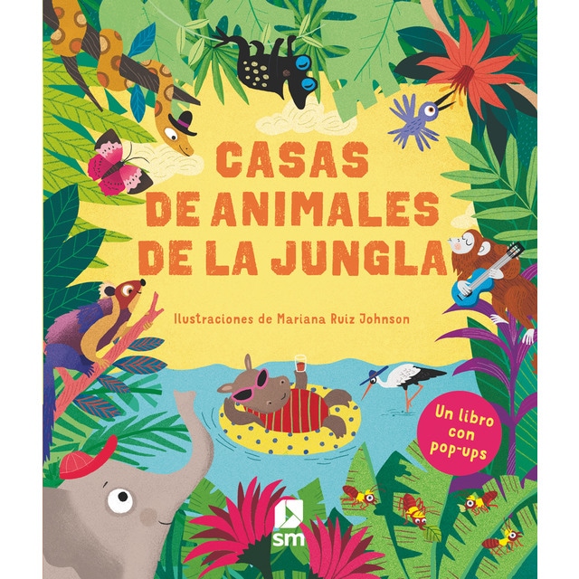Casas de animales de la jungla (Tapa dura)