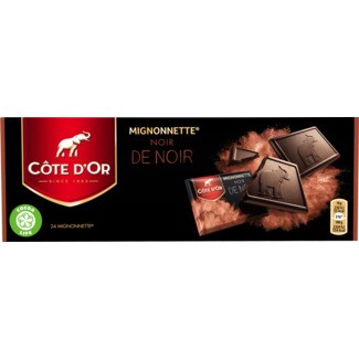 Côte D'Or Mignonnette Chocolate Preto embalagem 240 g