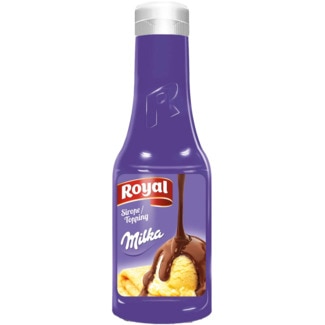 Royal Topping de Chocolate Milka embalagem 300 g