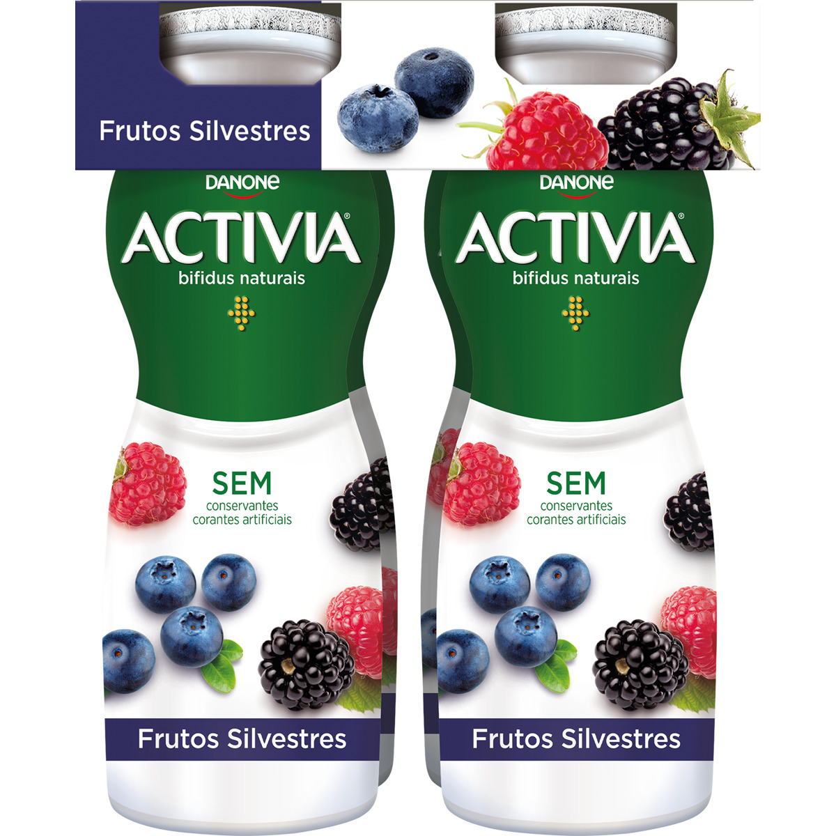 Bifidus Líquido de Frutos Silvestres Pack 4 unidades embalagem | 160 g