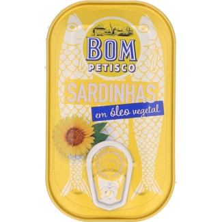 Bom Petisco Sardinhas em Óleo lata 120 g