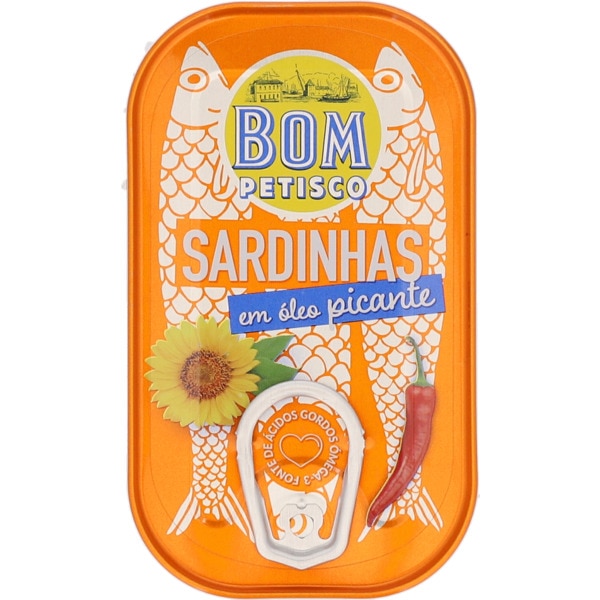 Sardinhas em Óleo Picante lata 120 g