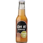 Bebida de Chá Fermentado de Gengibre e Limão Biológica garrafa 200 ml