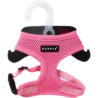 Puppia Peitoral Soft para Cão Tamanho XS Rosa embalagem 1 unidade