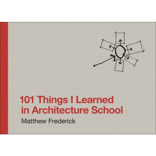 101 things i learned in architecture school