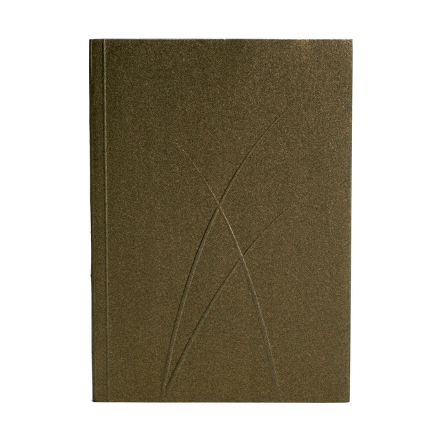 Libreta Rayada A6 Puro Paper-Oh Bronce.