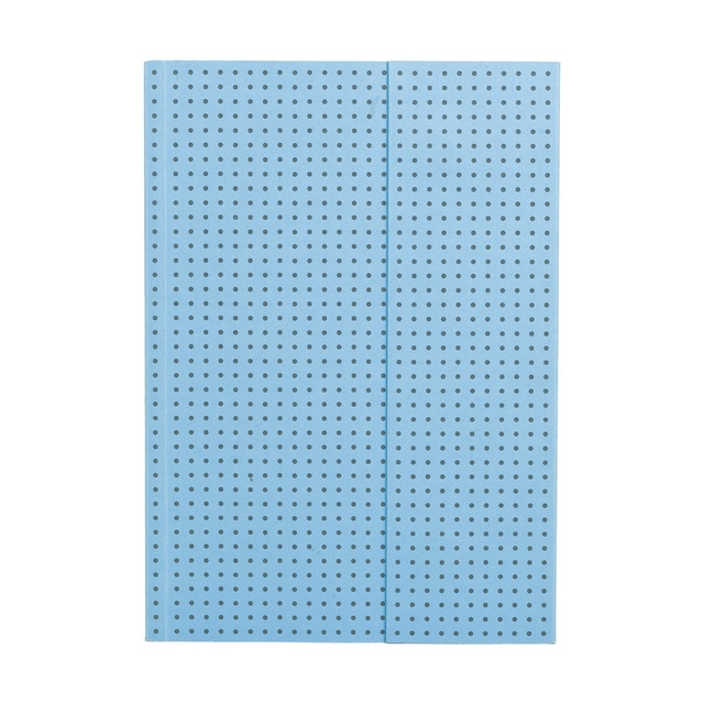 Libreta Circulo A5 Rayada Paper-Oh azul y gris.