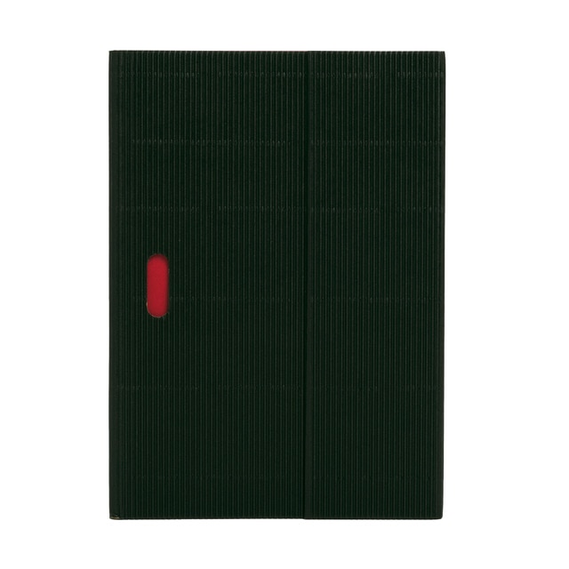 Libreta Rayada A5 Ondulo Paper-Oh Negro.