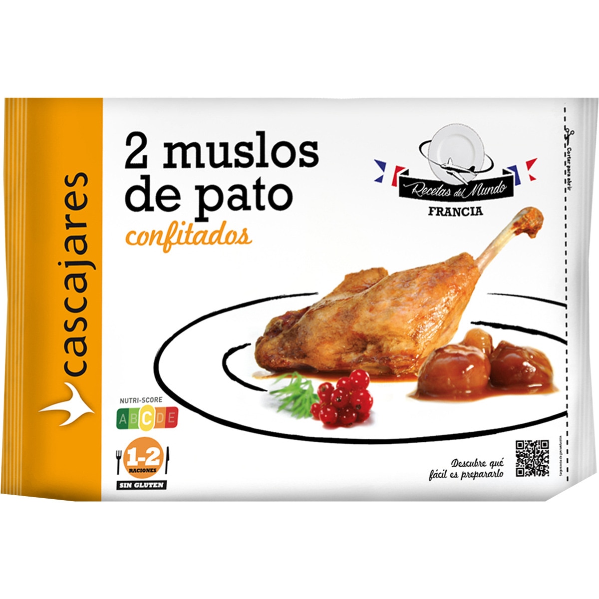 Comprar Muslos de pato confitados sin gluten 12 raciones envase 350 g · CASCAJARES Comprar Muslos de pato confitados sin gluten 12 raciones envase 350 g · CASCAJARES