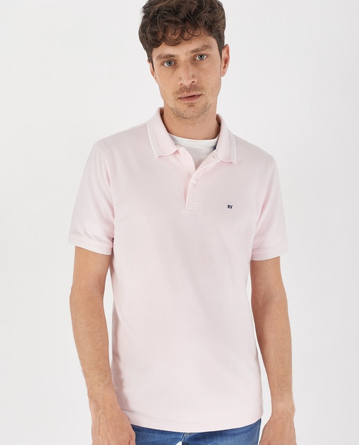 light pink polo shirt mens