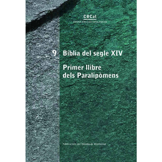 Bíblia del segle XIV. Primer llibre dels Paralipòmens (Tapa dura)