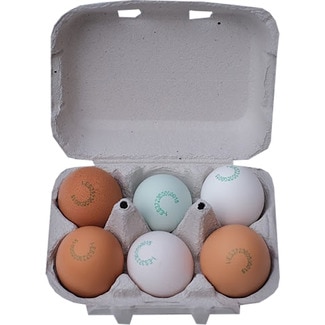 COBARDES Y GALLINAS Free-range eggs case 6 units