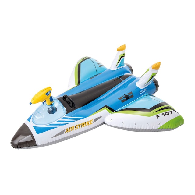 Colchoneta hinchable infantil avión