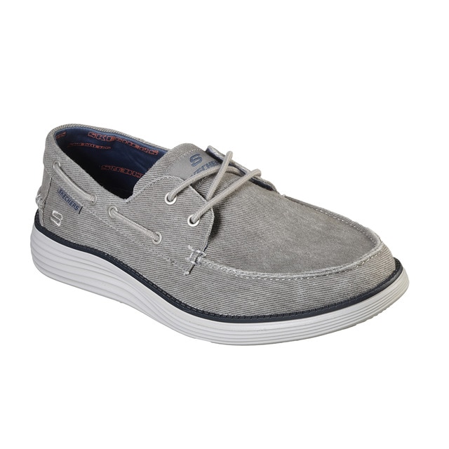 skechers memory foam boat shoes