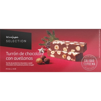 El Corte Inglés Selection Torrão de Praliné de Chocolate e Avelã 250