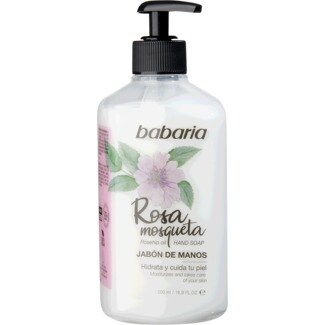 Babaria Rosa Mosqueta Sabonete Líquido para as Mãos embalagem 500 ml