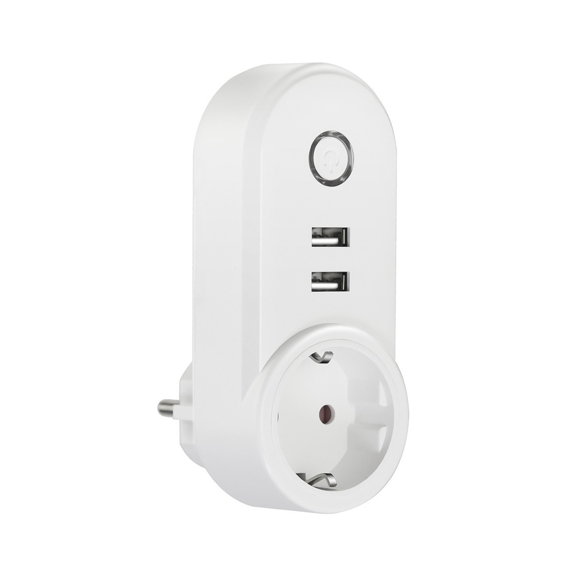 Imagen 0 de Enchufe inteligente doble + USB