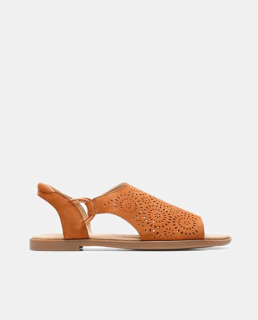 clarks suede sandals