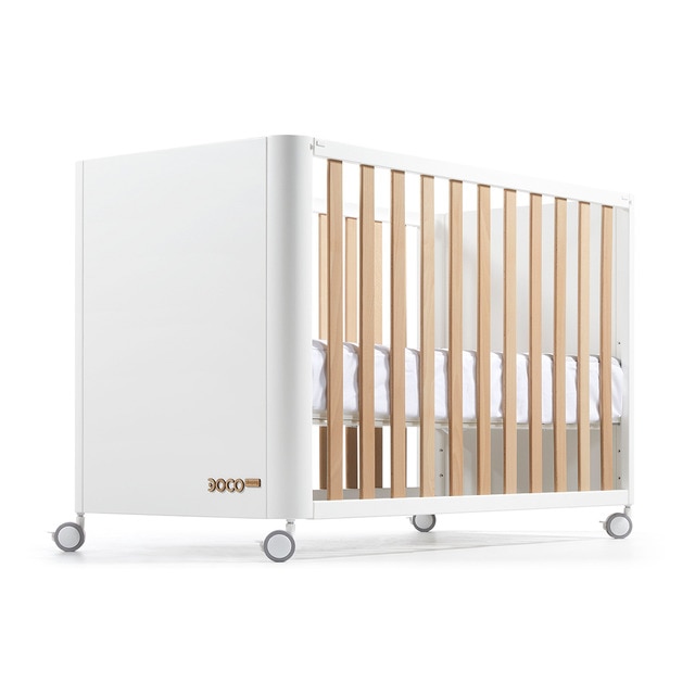 Cuna de colecho (60 x 120 cm.) Cotinfant Doco Sleeping Style blanco/natural