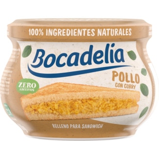 La Piara Bocadelia Recheio de Peito de Frango com Curry embalagem 180 g