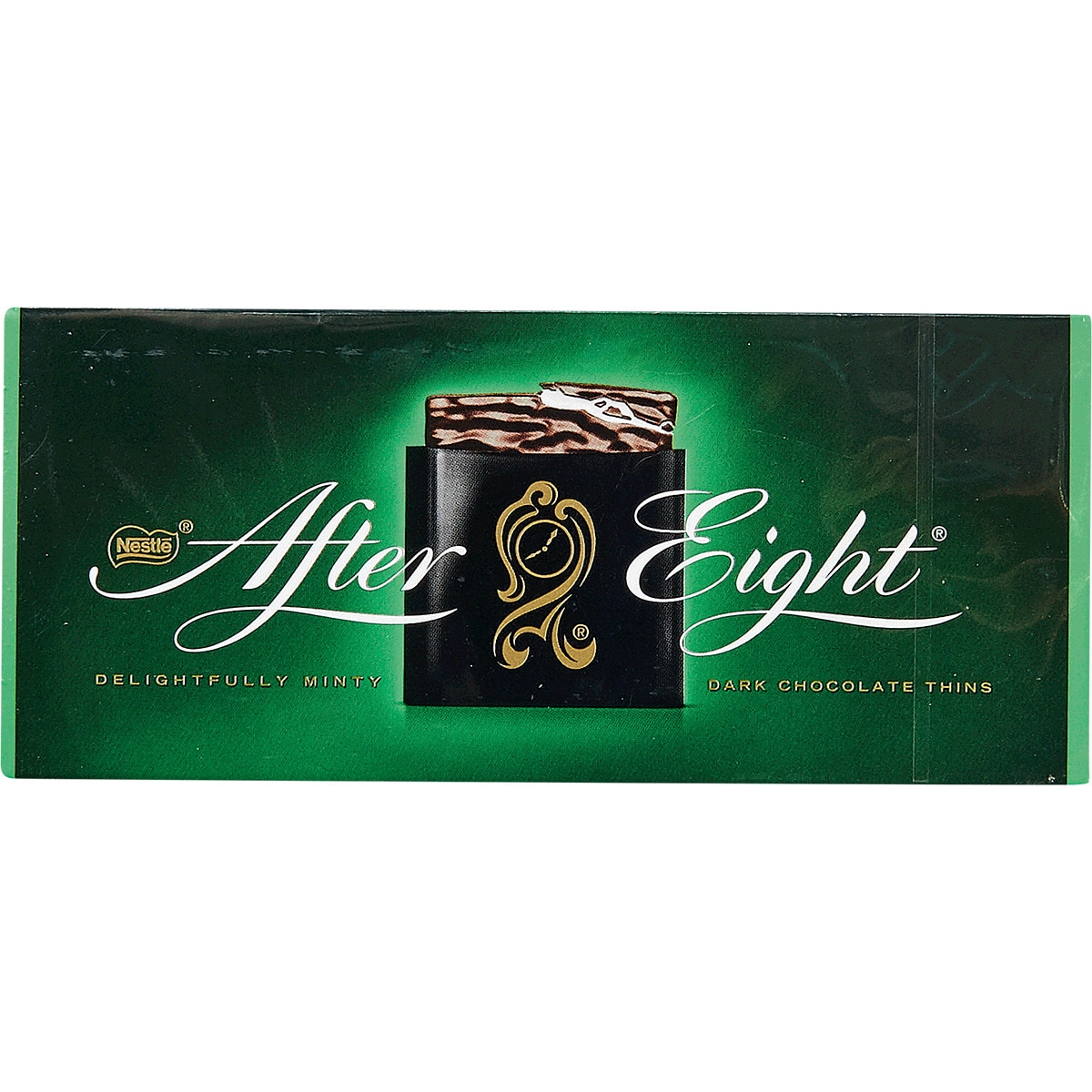 Chocolate com Recheio de Menta embalagem 200 g · After Eight