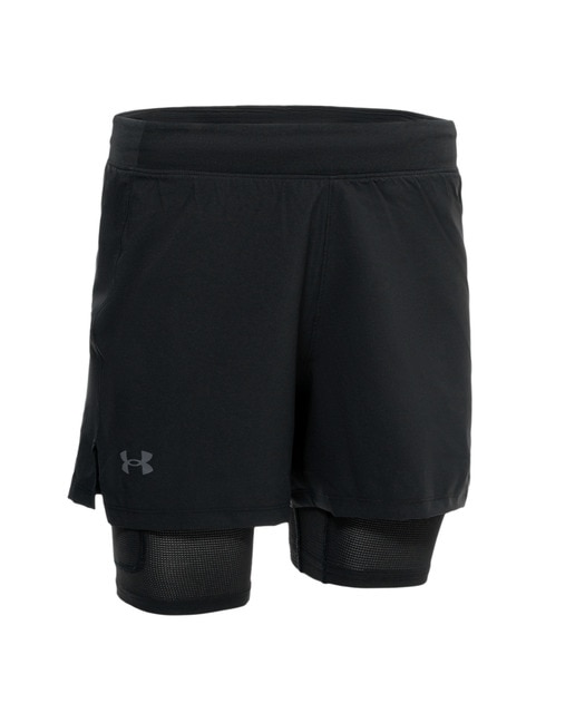 Short de hombre 2 en 1 Iso-Chill Run Under Armour