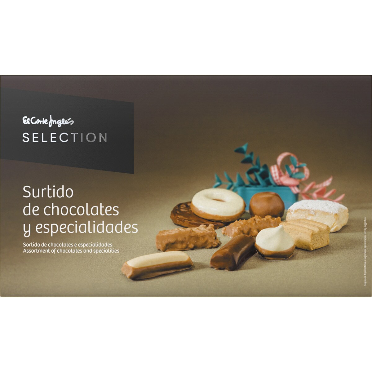 Sortido de Chocolates e Especialidades embalagem 400 g · El Corte