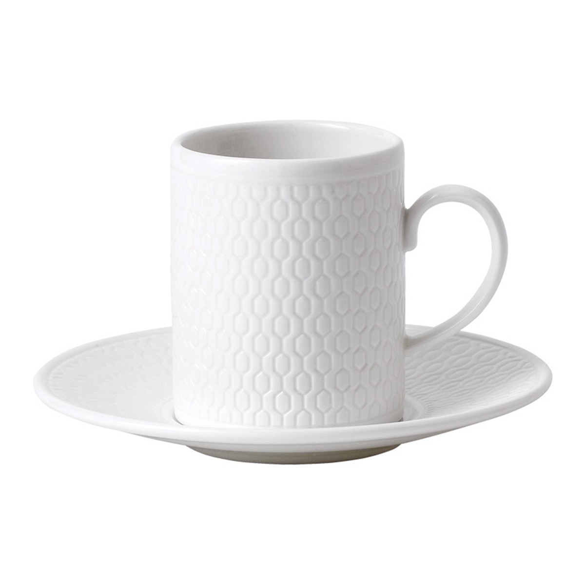 Wedgwood - Taza De Café Con Plato Gio Blanco En Oferta Wedgwood - Taza De Café Con Plato Gio Wedgwood.