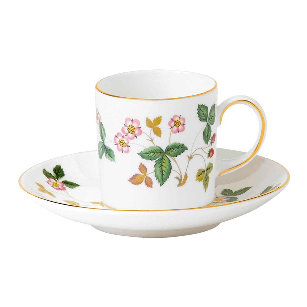Wedgwood - Taza De Café Con Plato Wild Strawberry Multicolor En Oferta Wedgwood - Taza De Café Con Plato Wild Strawb Wedgwood.
