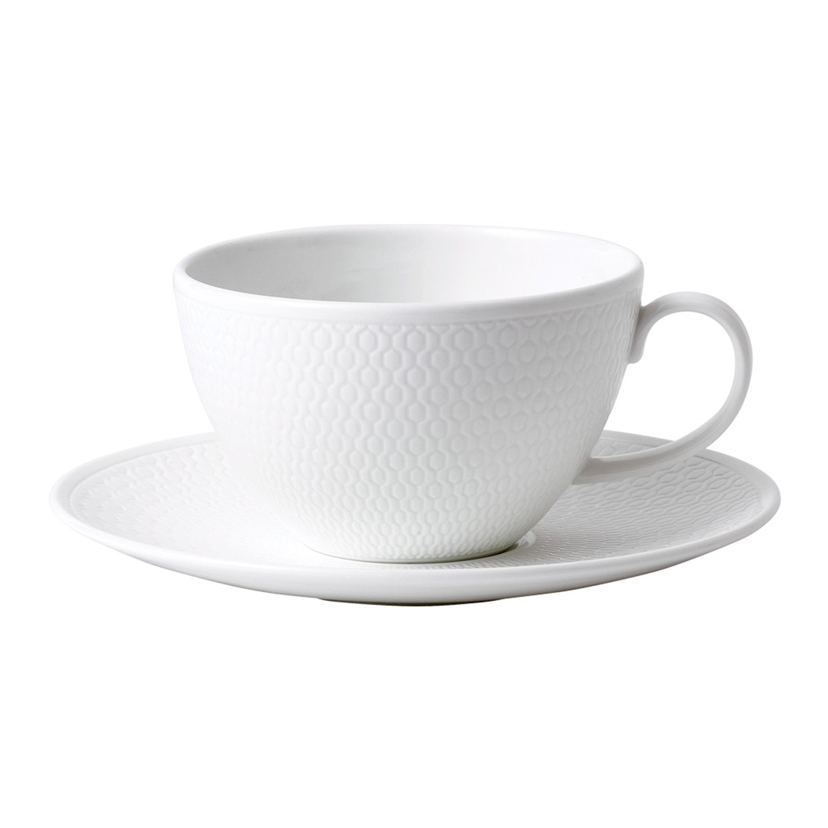 Wedgwood - Taza De Te Con Plato Gio Blanco En Oferta Wedgwood - Taza De Te Con Plato Gio Wedgwood.