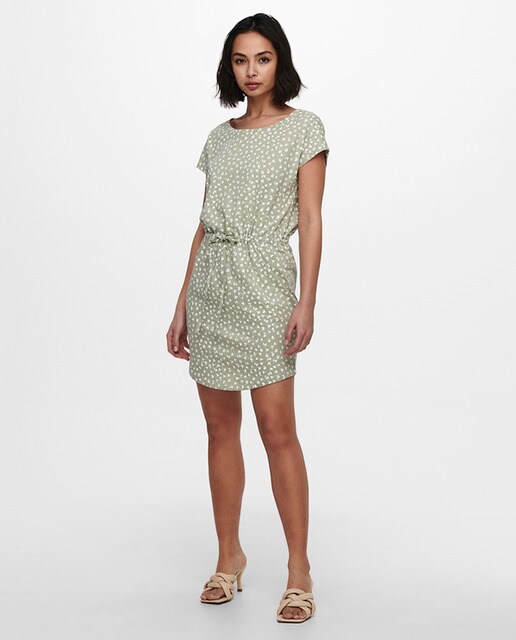 Robe courte fluide