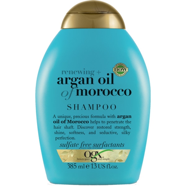 Champô Óleo de Argão embalagem 385 ml