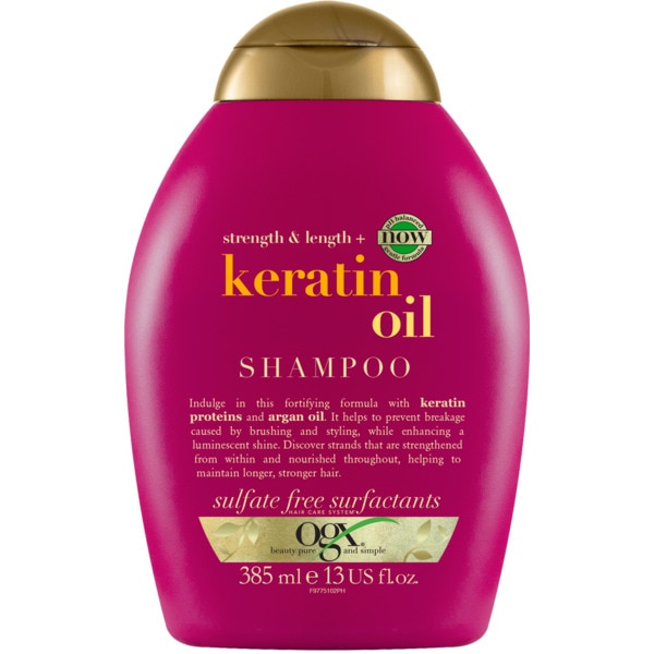 Champô Anti-Quebra Óleo de Keratina embalagem 385 ml