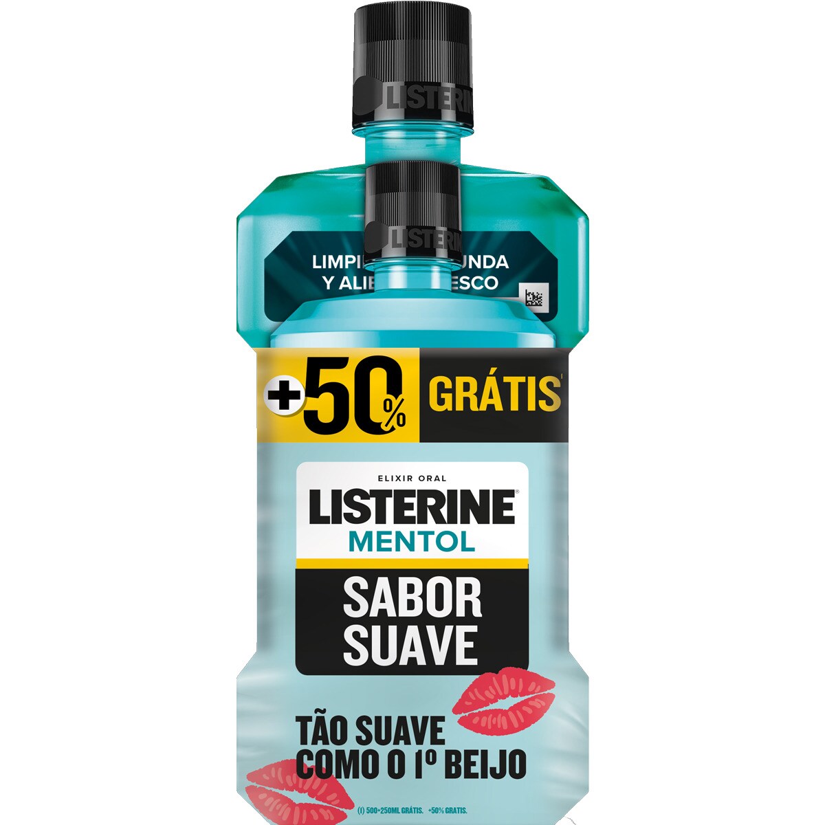 Comprar Elixir Mentol Sabor Suave embalagem 500 ml · Listerine ...