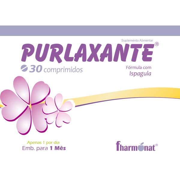 Purlaxante embalagem 30 comprimidos