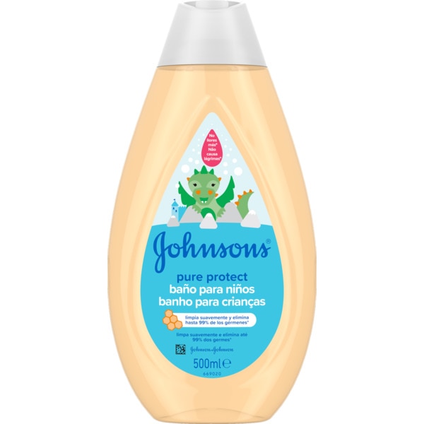 Gel de Banho para Crianças Pure Protect embalagem 500 ml