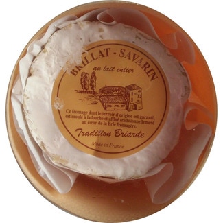 TRADITION BRIARDE Brillant Savarín queso de leche cruda de Francia pieza 100 g