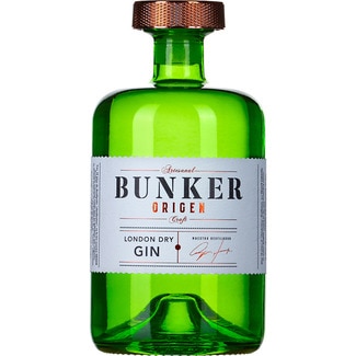 BUNKER ginebra Premium original botella 70 cl
