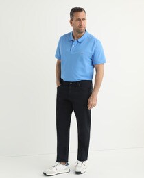 Men's big and tall navy slim fit jeans 