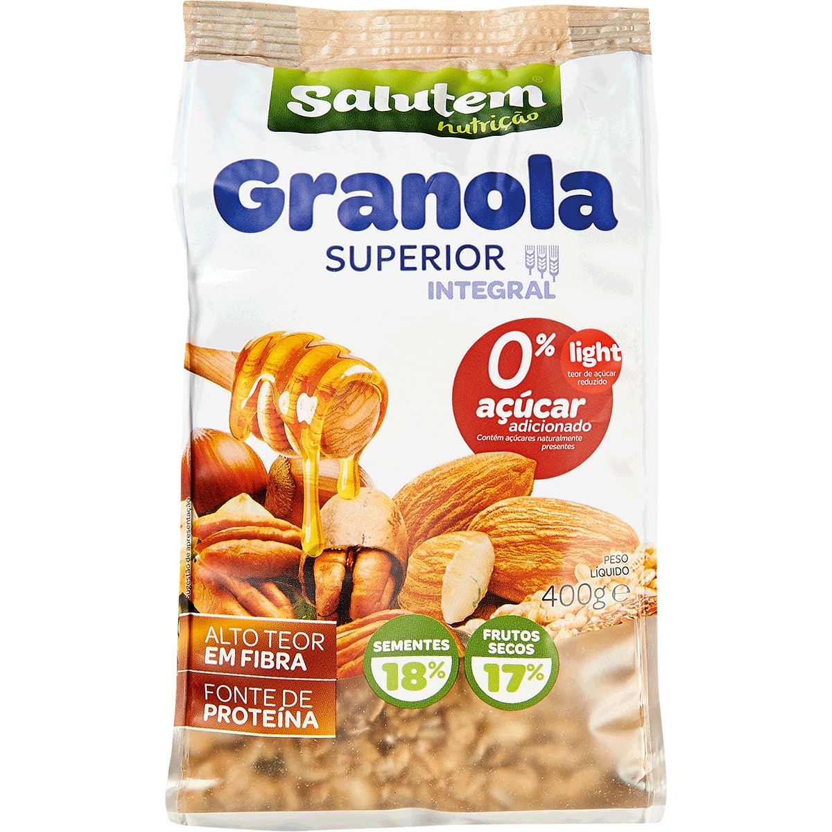 Comprar Granola Superior Integral Light 0 de Açúcar Adicionado