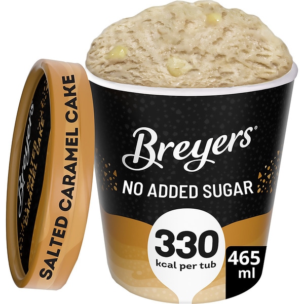 Buy Salted caramel ice cream low in calories tub 465 ml · BREYERS
