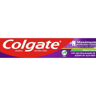 Colgate Maximum Pasta de Dentes Protection Caries embalagem 75 ml