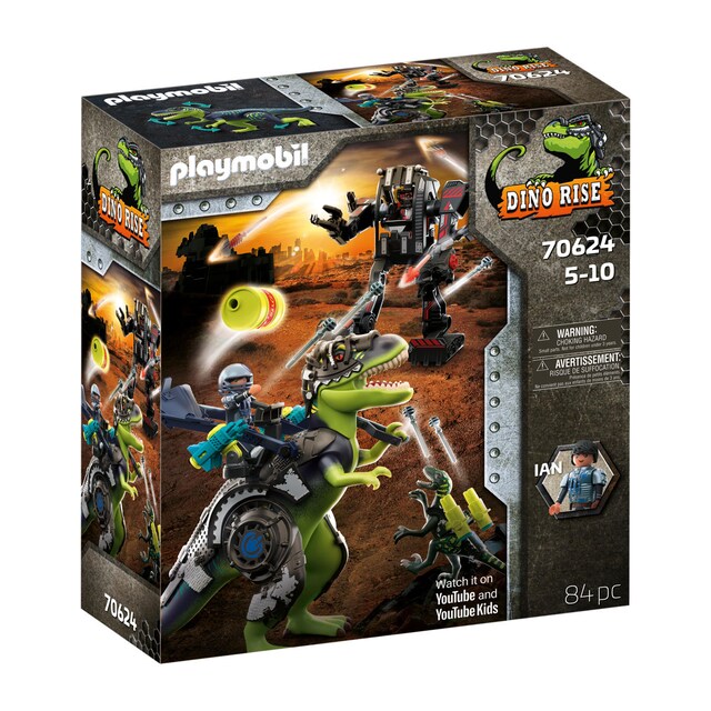 T-Rex: Batalla de los Gigantes Dinosaurios Playmobil Dino Rise