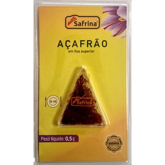Safrina Açafrão embalagem 0,5 g