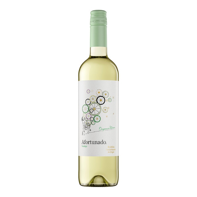 Vino blanco Afortunado orgánico verdejo 2025 Rueda