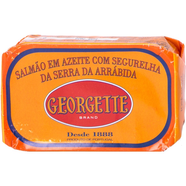 Salmão com Segurelha em Azeite lata 120 g