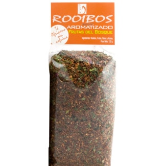 Té O Tisana Rooibos com Aroma a Frutos do Bosque embalagem 125 g