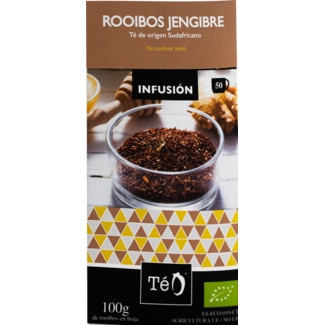 Té O Tisana Rooibos Gengibre Biológica embalagem 100 g