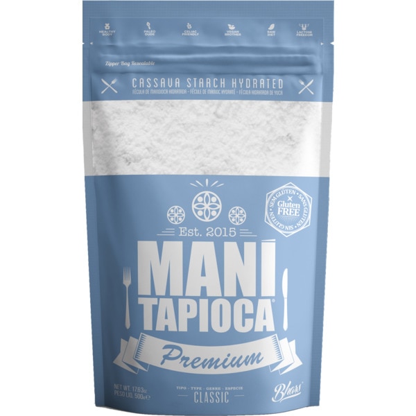 Tapioca Hidratada Premium embalagem 500 g